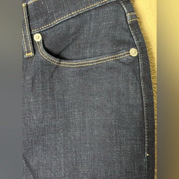 NWOT LEVIS DARK BLUE CLASSIC BOOTCUT JEAN 26 #55 - Picture 3 of 4